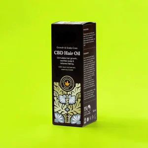 CBD Hair Oil Boxes